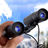 8X Magnification Folding Binoculars Mini Compact Pocket Binoculars Kids Gift