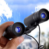 100X Magnification Folding Binoculars Mini Compact Pocket Binoculars Kids Gift