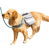 Travel Outdoors Pet Dog Backpack Adjustable Camping Hiking Dog Backpack Grey