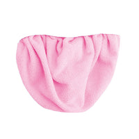 Double Layer Water-resistant Shower Cap Sleep Bath Hat Hair Care Pink