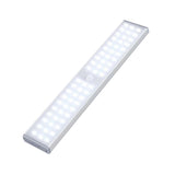 Under Closet Motion Sensor Light Strip Rechargeable Night Light Dimmable Cabinet Light Stair Lamp