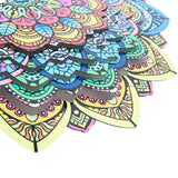 Mandala Wind Spinner Hanging Wind Spinner 3D Outdoor Garden Home Decor