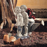 Kissing Couple Garden Statue Garden Home Decoration Ornament Crafts Gifts Sculpture Decoration Standing