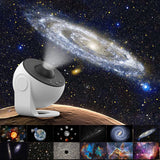 Planetarium Projector Starry Sky Galaxy Projector Nightlight for Bedroom with 12 Sheets of Film