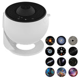 Planetarium Projector Starry Sky Galaxy Projector Nightlight for Bedroom with 12 Sheets of Film