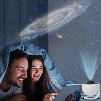 Planetarium Projector Starry Sky Galaxy Projector Nightlight for Bedroom with 12 Sheets of Film