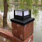 Solar Post Light Waterproof Outdoor Column Patio Fence Gate Garden Lamps