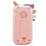 Baby Unicorn Toy Phone Pretend Phone Toy Musical Phone Toy Pink