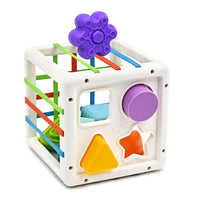 Baby Sensory Blocks Toy Shapes Sorter Toy Baby Montessori Toys Style 2