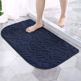 Non-Slip Floor Mat Door Mat Bathroom Kitchen Mat Blue