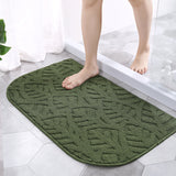 Non-Slip Floor Mat Door Mat Bathroom Kitchen Mat Green