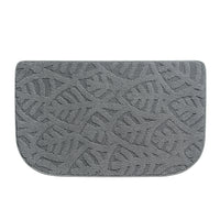 Non-Slip Floor Mat Door Mat Bathroom Kitchen Mat Light Gray