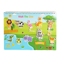 My Preschool Quiet Busy Book Early Educational Learning Toys Style 1