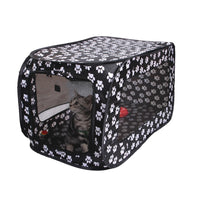 Portable Pet Crate Travle Puppy Cat Tent Kennel with Mesh Window