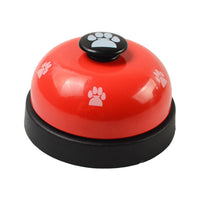 2Pcs Pet Training Bells Dog Cat Training Equipment Interactive Toys Red