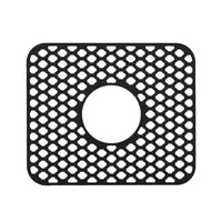 Silicone Sink Mat Kitchen Sink Protector Non-Slip Sink Grid Grate Sink Accessories Black