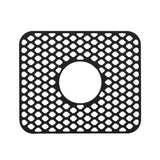 Silicone Sink Mat Kitchen Sink Protector Non-Slip Sink Grid Grate Sink Accessories Black