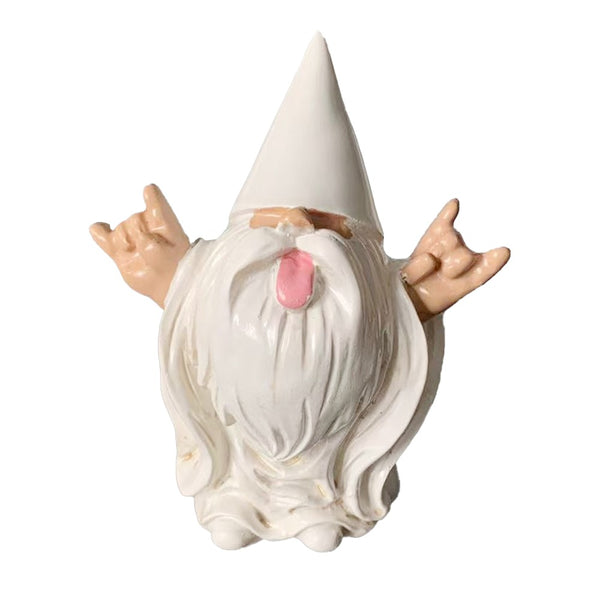 Rocker Gnome Garden Gnome Statue Outdoor Statues Garden Home Art Decor