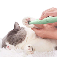 Cordless Electric Pet Grooming Clippers Hair Trimmer Paw Trimmer for Dogs Cats Green