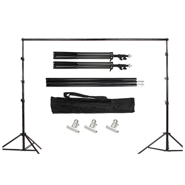 Adjustable Backdrop Stand Kit Photography Background Support System Kit Wedding Party Stage Decoration