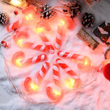 Christmas Candy Cane String Fairy Lights Xmas Decorating Lights