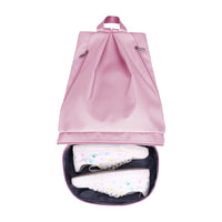 Travel Sports Dry and Wet Separation Backpack with Shoes Compartment Pink