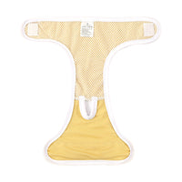 2Pcs Reusable Female Dog Nappy Diapers Hygiene Sanitary Pants Underpants Yellow