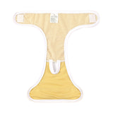 2Pcs Reusable Female Dog Nappy Diapers Hygiene Sanitary Pants Underpants Yellow