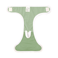 2Pcs Reusable Female Dog Nappy Diapers Hygiene Sanitary Pants Underpants Green