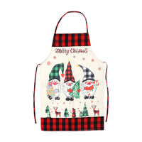 Christmas Kitchen Cooking Aprons Sleeveless Apron Funny Christmas Baking Apron Style 1