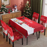 Christmas Tablecloth Xmas Tables Decorations Kitchen Dining Room Home Party Decor Style 2