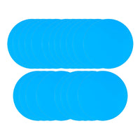 20Pcs PVC Repair Patch Waterproof Self-Adhesive PVC Pool Liner Repair Patch Round