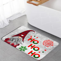 3Pcs Set Christmas Non-Slip Bathroom Floor Mat Toilet Lid Cover Toilet Mat Bathroom Decor Style 1