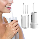 Cordless Electric Oral Irrigator Water Flosser Teeth Cleaner