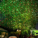 Solar Projector Light Christmas Party Landscape Light Outdoor Garden Lawn Lamp Xmas Party Decor