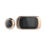 Wireless Digital Door Peephole LCD Display Door Viewer Night Vision Camera with Doorbell Function Gold