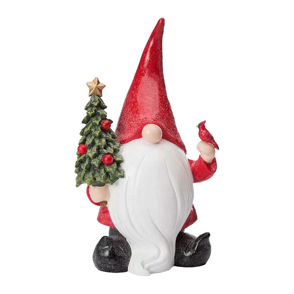 Christmas Gnome Statue Santa Figurine Resin Christmas Decoration Ornament