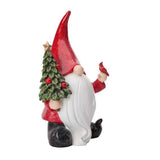 Christmas Gnome Statue Santa Figurine Resin Christmas Decoration Ornament