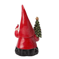 Christmas Gnome Statue Santa Figurine Resin Christmas Decoration Ornament