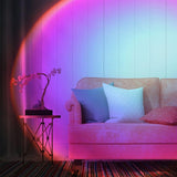 Bedroom Sunset Lamp Projector 16 Colors Changing with APP and Remote Control