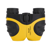 8X Magnification Kids Binocular Compact Shockproof Binoculars Yellow