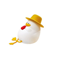 USB Rechargeable Cute Duck Night Light Silicone Nursery Lamp