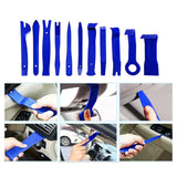 19-Piece Car Trim Removal Tool Set PP Plastic Remover with Storage Bag Blue