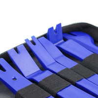 19-Piece Car Trim Removal Tool Set PP Plastic Remover with Storage Bag Blue