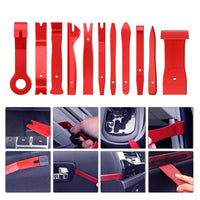 19-Piece Car Trim Removal Tool Set PP Plastic Remover with Storage Bag Red