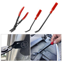 19-Piece Car Trim Removal Tool Set PP Plastic Remover with Storage Bag Red