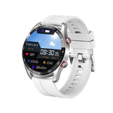 Bluetooth Sleep ECG Monitoring Smart Watch Smart Activity Fitness Tracker White