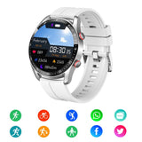 Bluetooth Sleep ECG Monitoring Smart Watch Smart Activity Fitness Tracker White