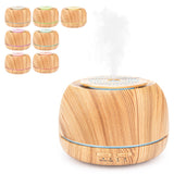 300ML 7-Color Lights Essential Oil Diffuser Aromatherapy Diffusers Humidifier Wood