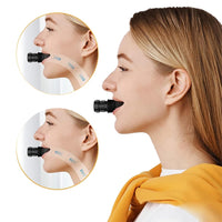 Portable Lung Exercise Device Adjustable Breathing Trainer Lung Respirator Fitness Equipment Black